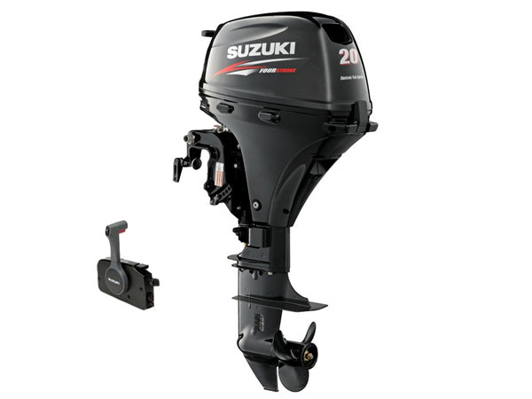 2019 Suzuki 20 HP DF20ATL Outboard Motor image 0