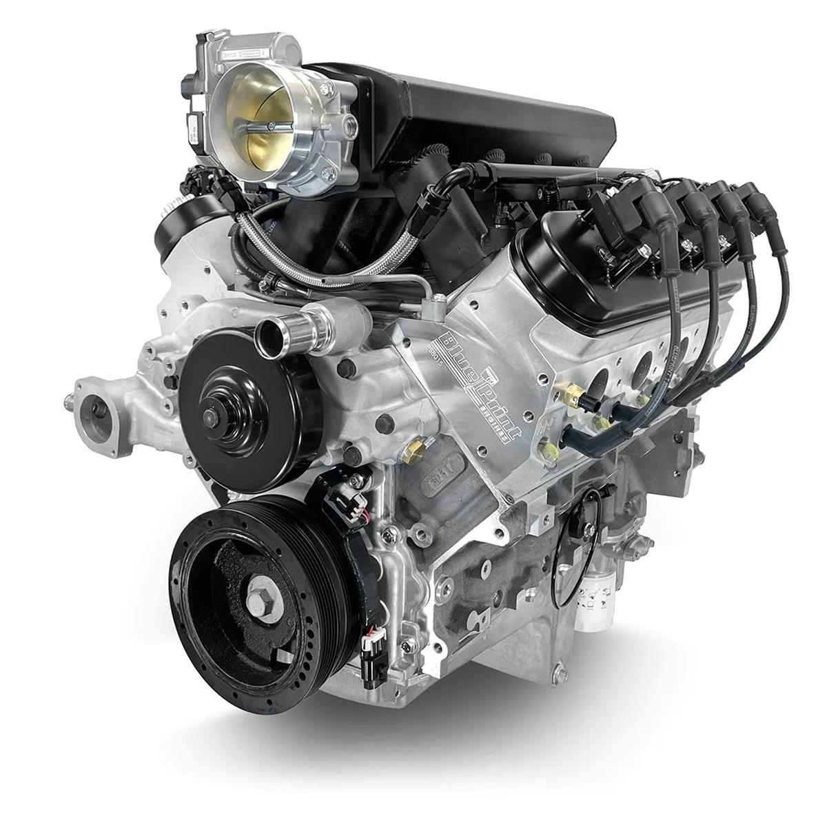 BluePrint Engines Chevy LS 376 C.I.D. 549 HP EFI LS3-Style Long Block Crate Engines PSLS376EFI image 0