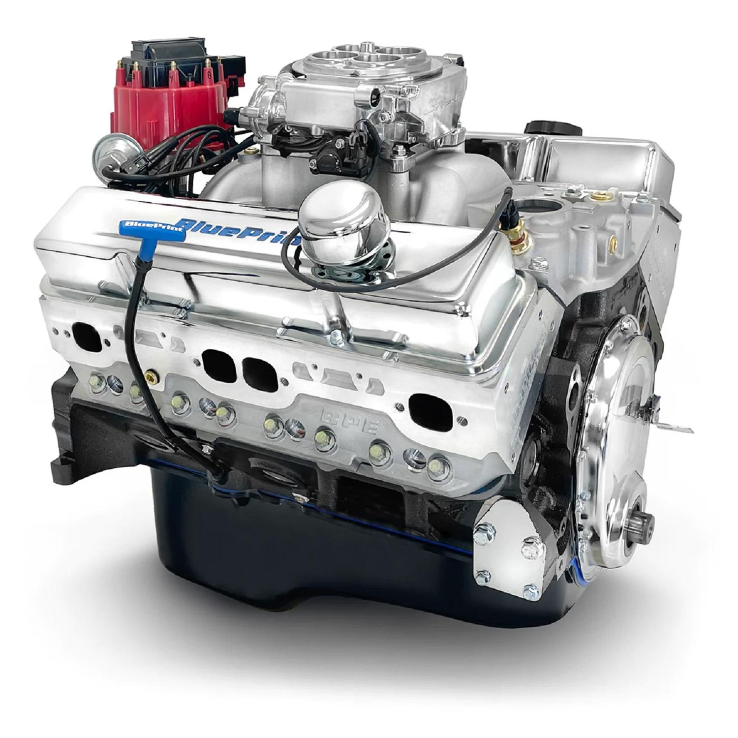 BluePrint Engines GM 396 C.I.D. 491 HP Stroker Base Fully Dressed F.I. Long Block Crate Engines BP3961CTF image 1