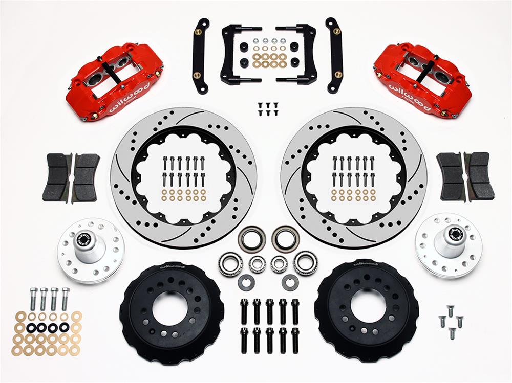 Wilwood Forged Narrow Superlite 6R Big Brake Front Brake Kits 140-10493-DR image 1