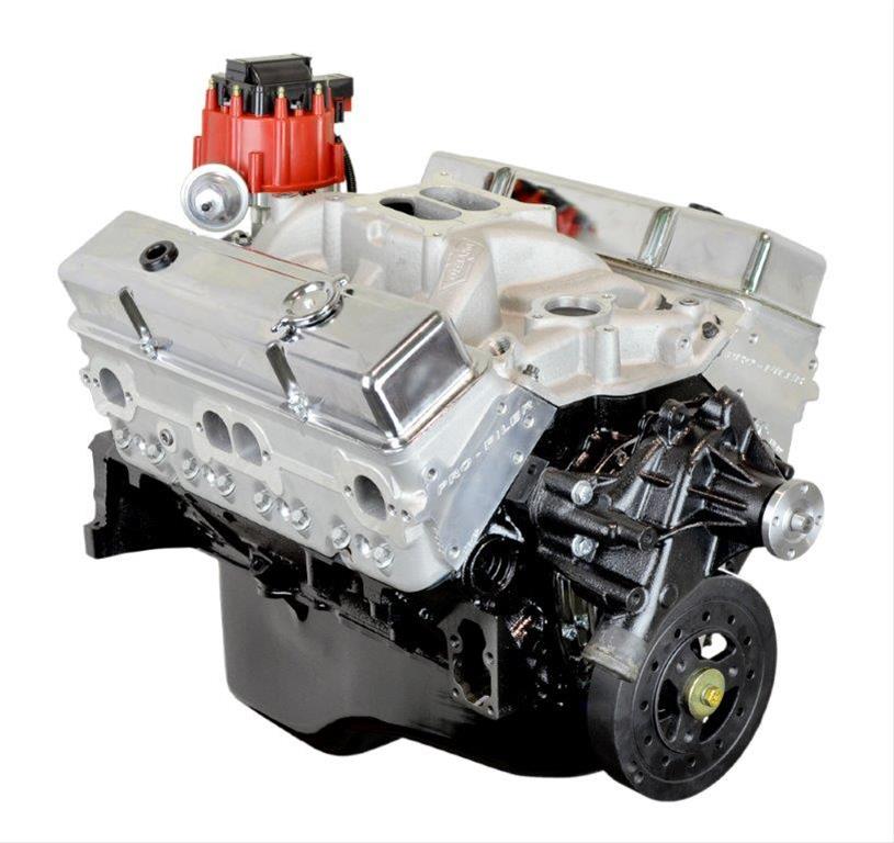 ATK High Performance Chevy 383 Stroker 470 HP Mid-Dress Long Block Crate Engines HP101M image 0