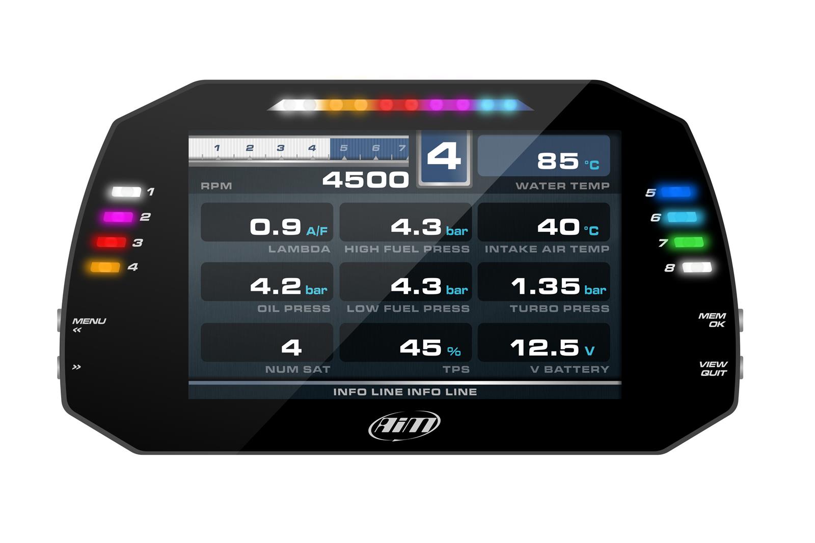 AiM Sports MXG 1.2 Data Loggers XA4MXG12A40R01 image 13