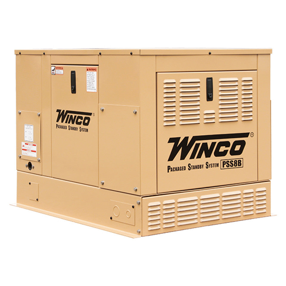 Winco 8kW Standby Generator for Commercial-Residential-Prime Power | PSS8B2WG image 1