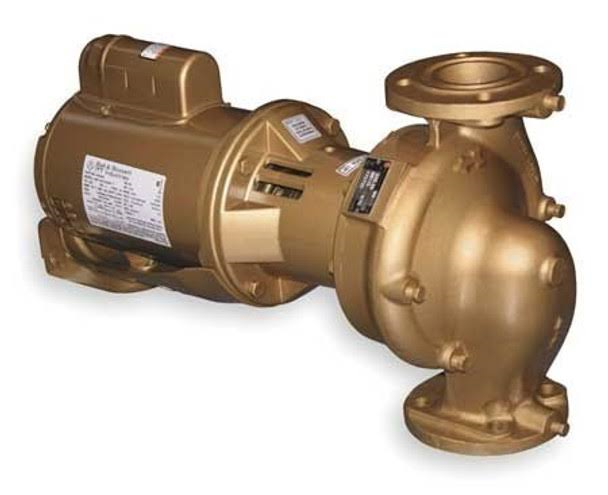 Bell & Gossett e-60 Bronze Circulator Pump 1/3HP | ECM Technology | Model 1EF023LF image 0