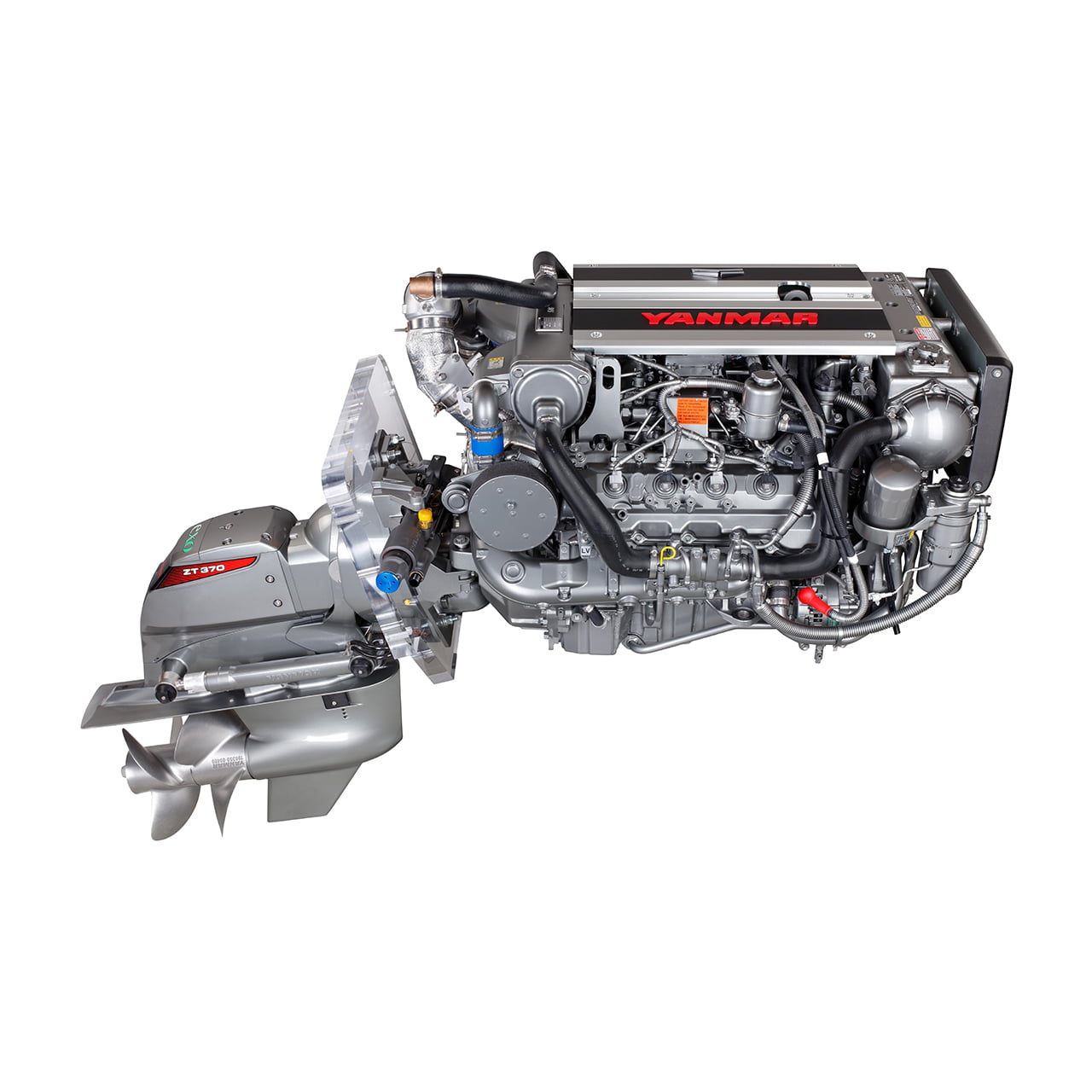 Yanmar 8LV370 (Z) 370HP Inboard Diesel Engine – V8 Marine Power, Compact, Fuel Efficient image 2