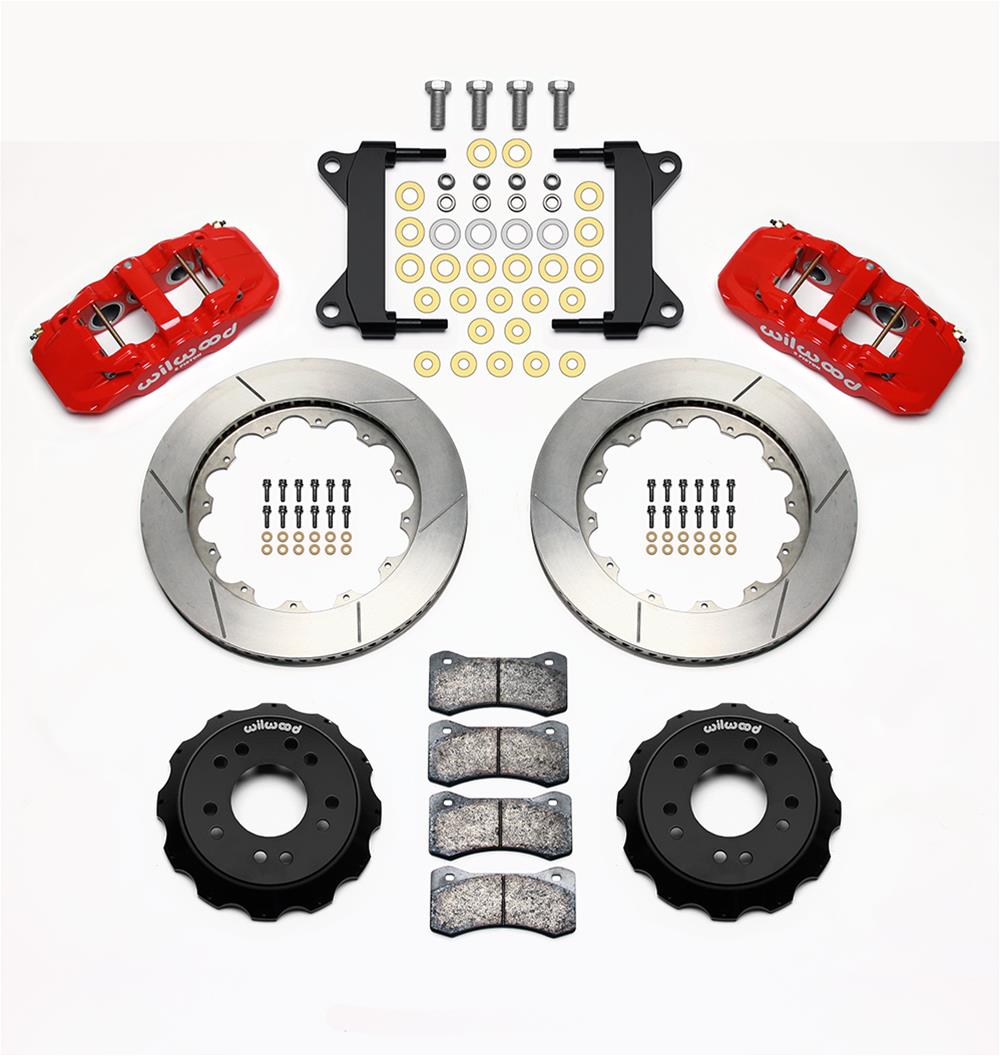 Wilwood AERO6 Big Brake Front Brake Kits 140-15305-R image 1