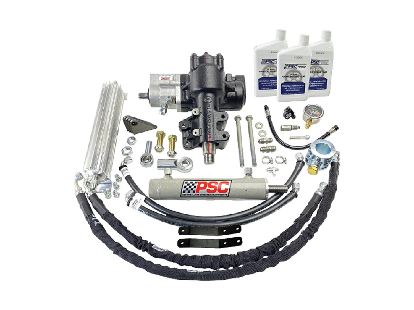 PSC Jeep JL/JT Cylinder Assist EHPS Steering Kits SK691RBK2-8.0W-2.0 image 0