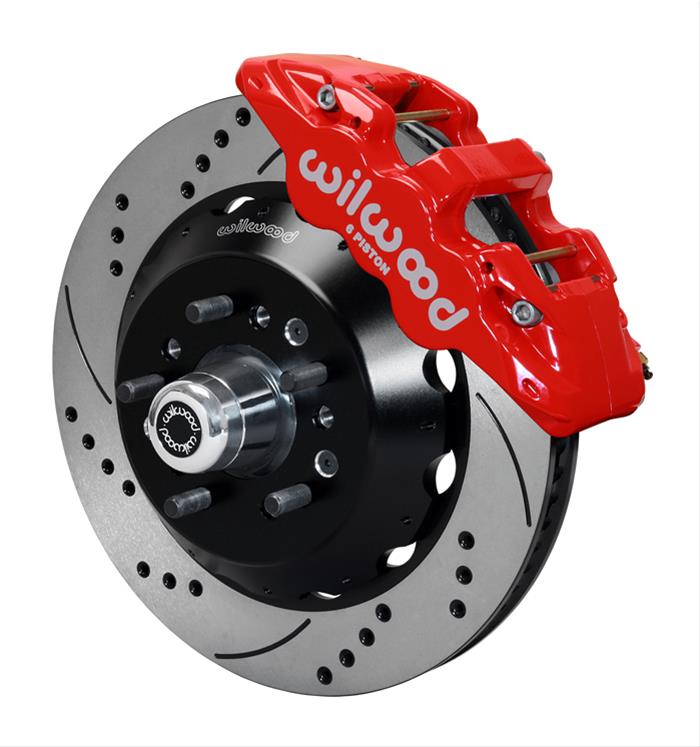 Wilwood AERO6 Big Brake Front Brake Kits 140-15053-DR image 0