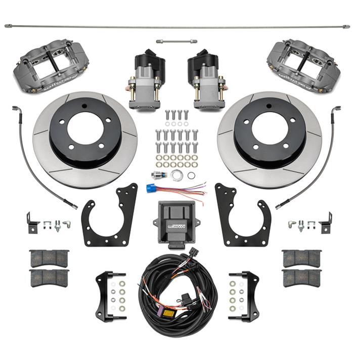 Wilwood Forged Narrow Superlite 6R Big Brake Rear Disc Brake Kits 140-17347 image 1