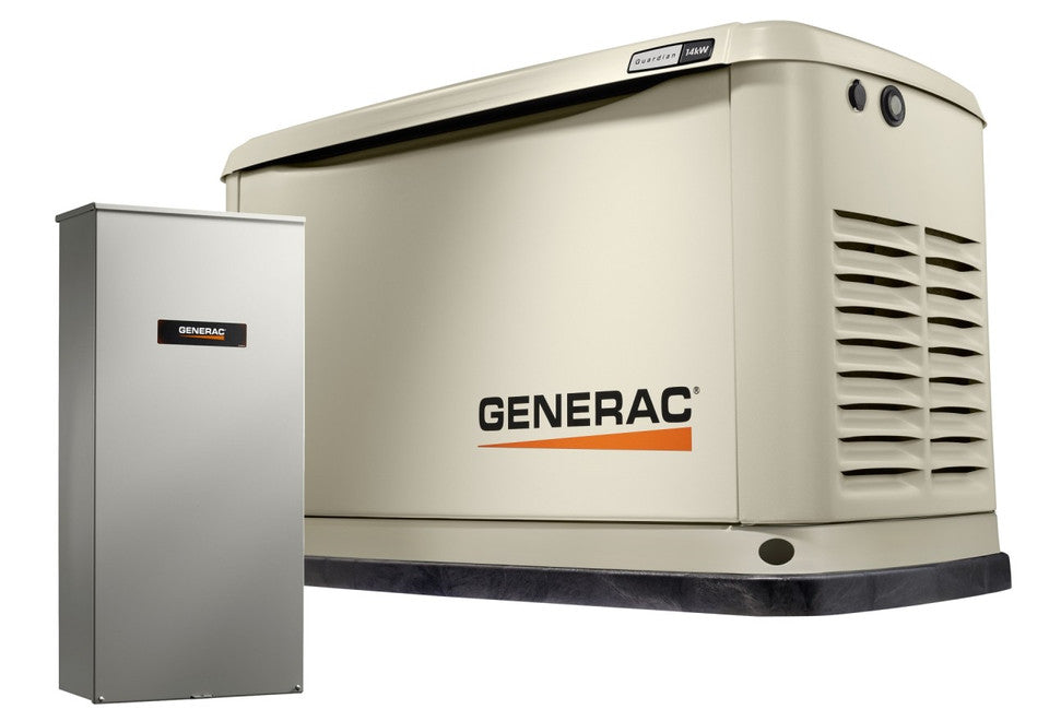 Generac 14kW Whole House Generator with 100-Amp 16-Circuit Automatic Transfer Switch | 7224 image 0