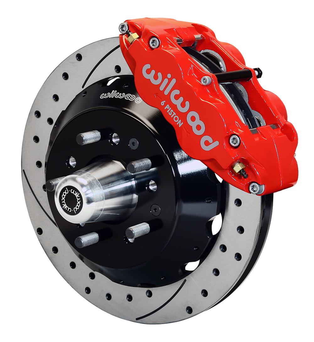 Wilwood Forged Narrow Superlite 6R Big Brake Front Brake Kits 140-10493-DR image 0