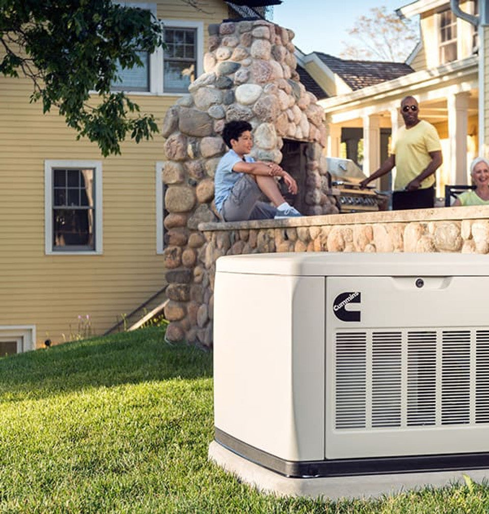Cummins 20kW Standby Generator Extreme Cold to -40 F Quiet Connect Series | RS20AE image 2