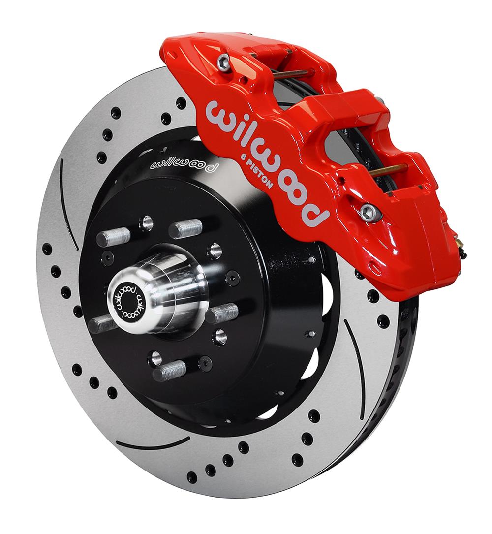 Wilwood AERO6 Big Brake Front Brake Kits 140-10641-DR image 0