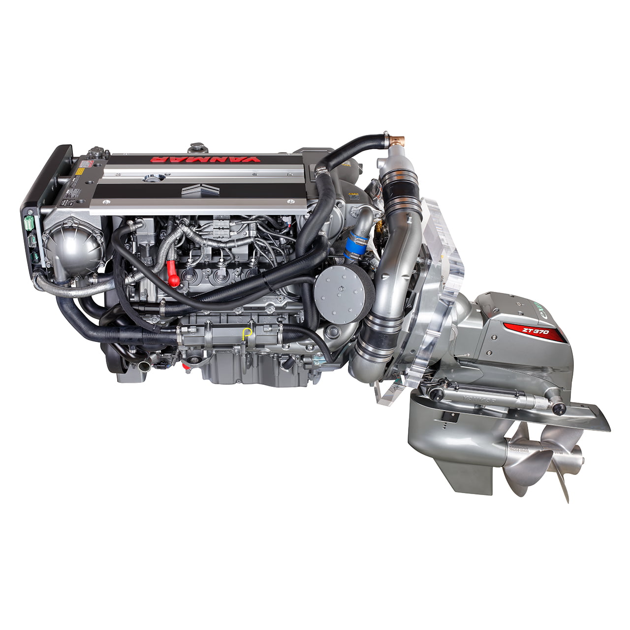 Yanmar 8LV370 (Z) 370HP Inboard Diesel Engine – V8 Marine Power, Compact, Fuel Efficient image 3