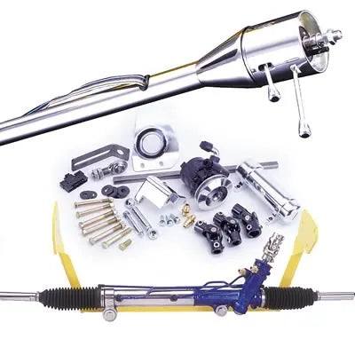 Flaming River 1955-56 Chevy Power Rack and Pinion Cradle Kits FR307KTPWPL image 0