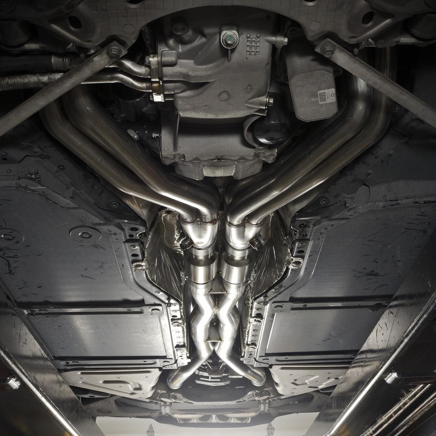 Stainless Works Long Tube Headers C72CAT image 1