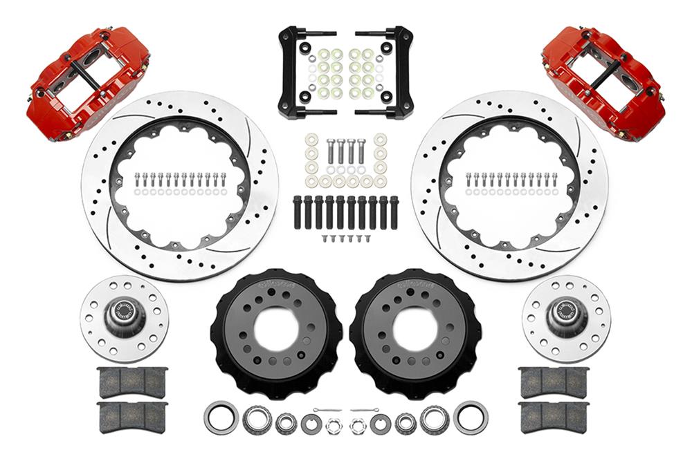 Wilwood Forged Narrow Superlite 6R Big Brake Front Brake Kits 140-15911-DR image 1
