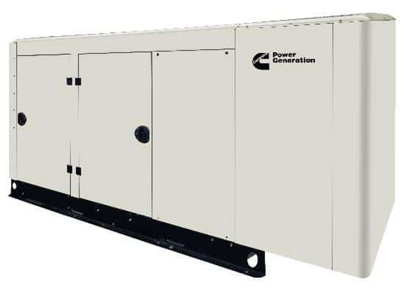 Cummins Power Quiet Connect 50kW Liquid Cooled Standby Generator Single Phase | RS50 image 0