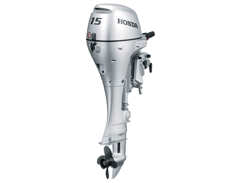 2017 HONDA 15 HP BF15D3SHT Outboard Motor image 0