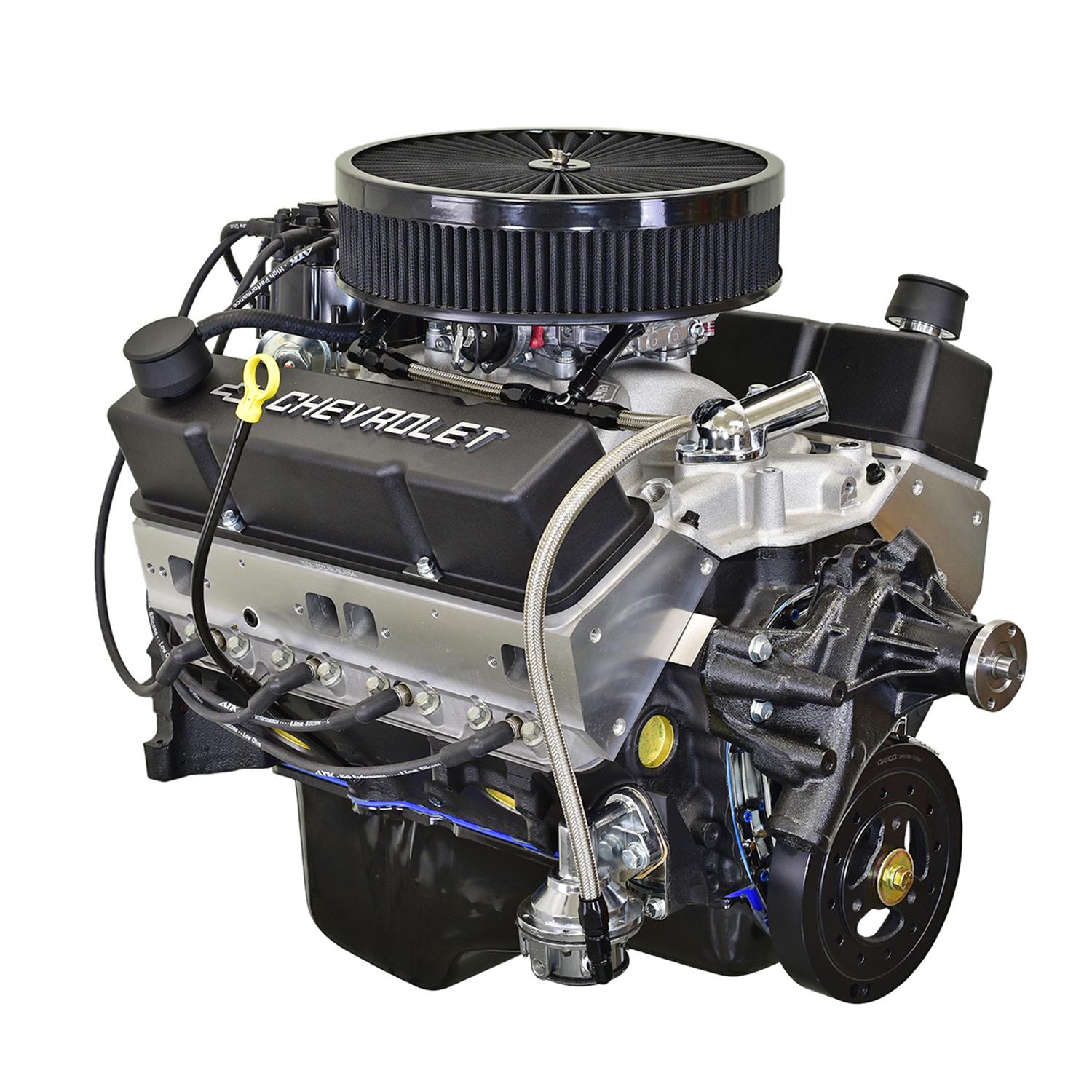 ATK High Performance GM 383 Stroker 415 HP Stage 3 Long Block Crate Engines HP94CBLK image 0