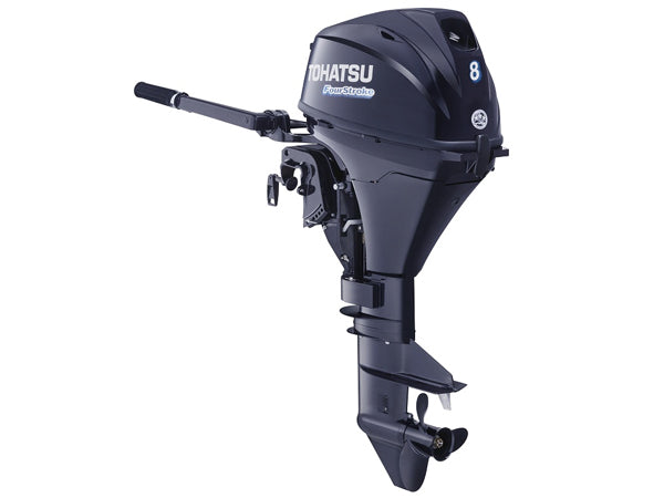 2017 Tohatsu 8 HP MFS8BEFL Outboard Motor image 0