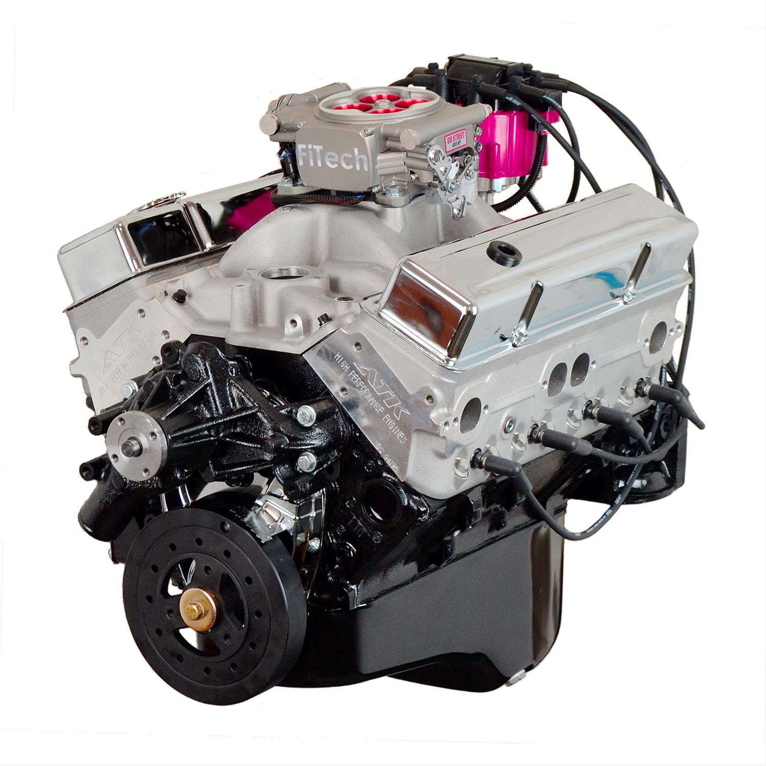 ATK High Performance GM 350 390 HP Stage 3 Long Block Crate Engines with EFI HP89C-EFI image 0