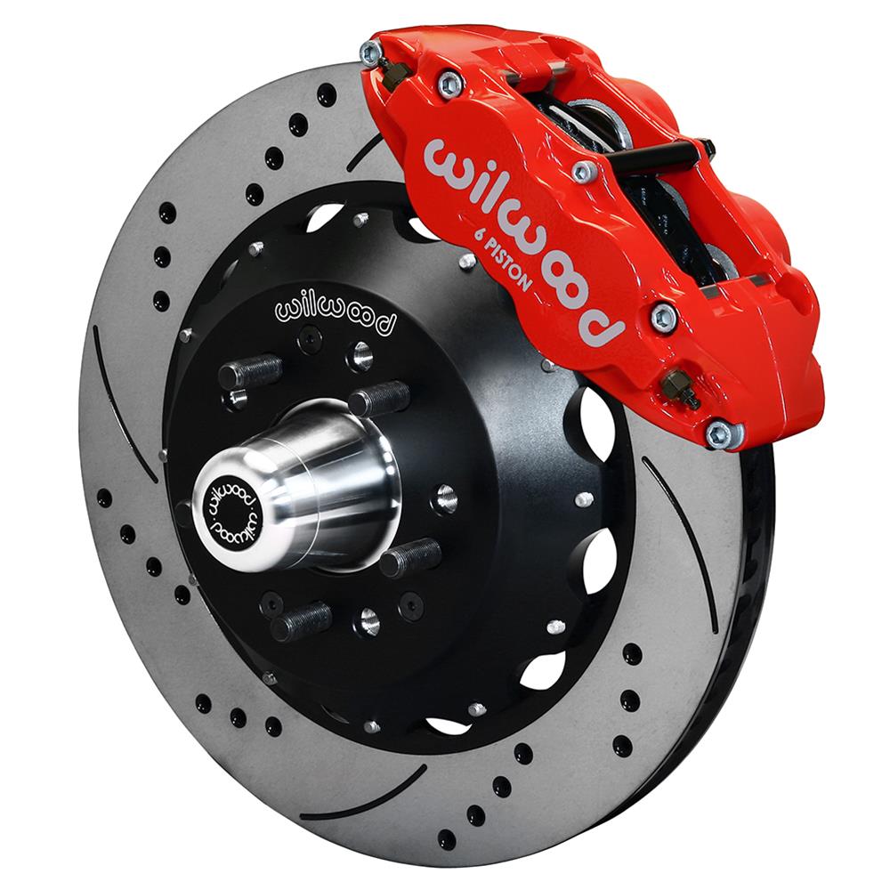 Wilwood Forged Narrow Superlite 6R Big Brake Front Brake Kits 140-16909-DR image 0