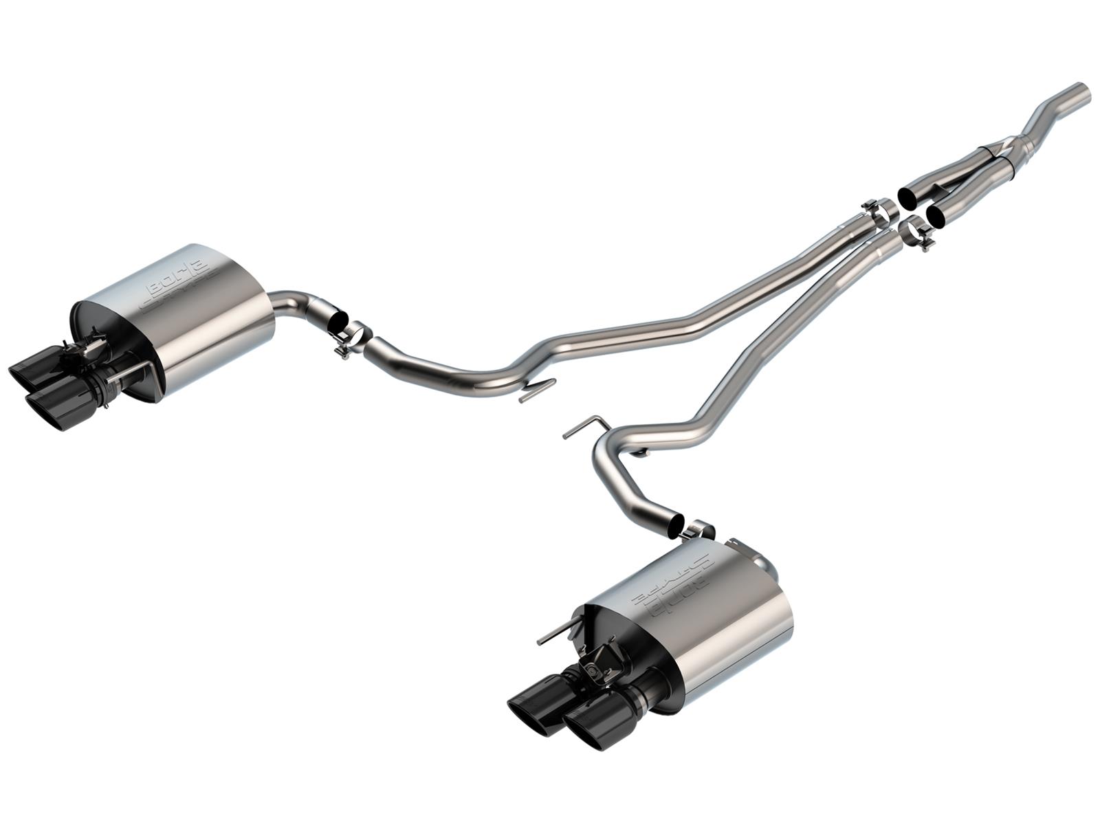Borla S-Type Cat-Back Exhaust Systems 140827BC image 0