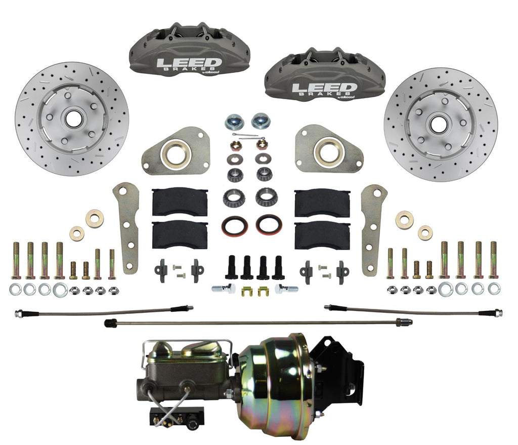 LEED Brakes Front Disc Brake Conversion Kits FC0026-8307X image 0