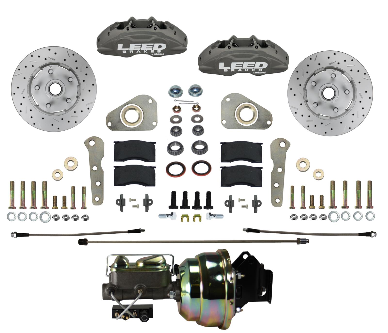 LEED Brakes Front Disc Brake Conversion Kits FC0026-8307X image 0