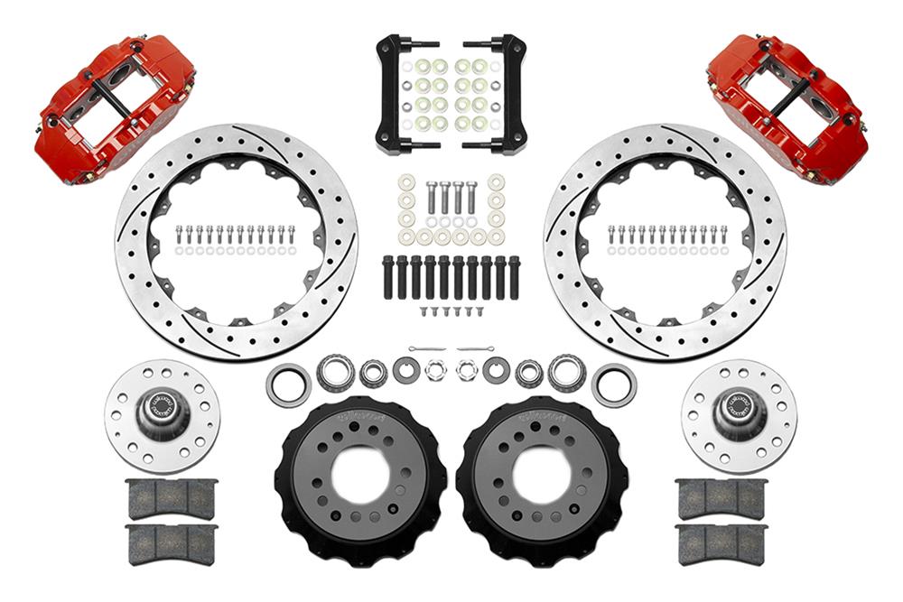Wilwood Forged Narrow Superlite 6R Big Brake Front Brake Kits 140-15910-DR image 1